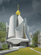 frederic borel architecte - Quai Branly église orthodoxe et centre culturel